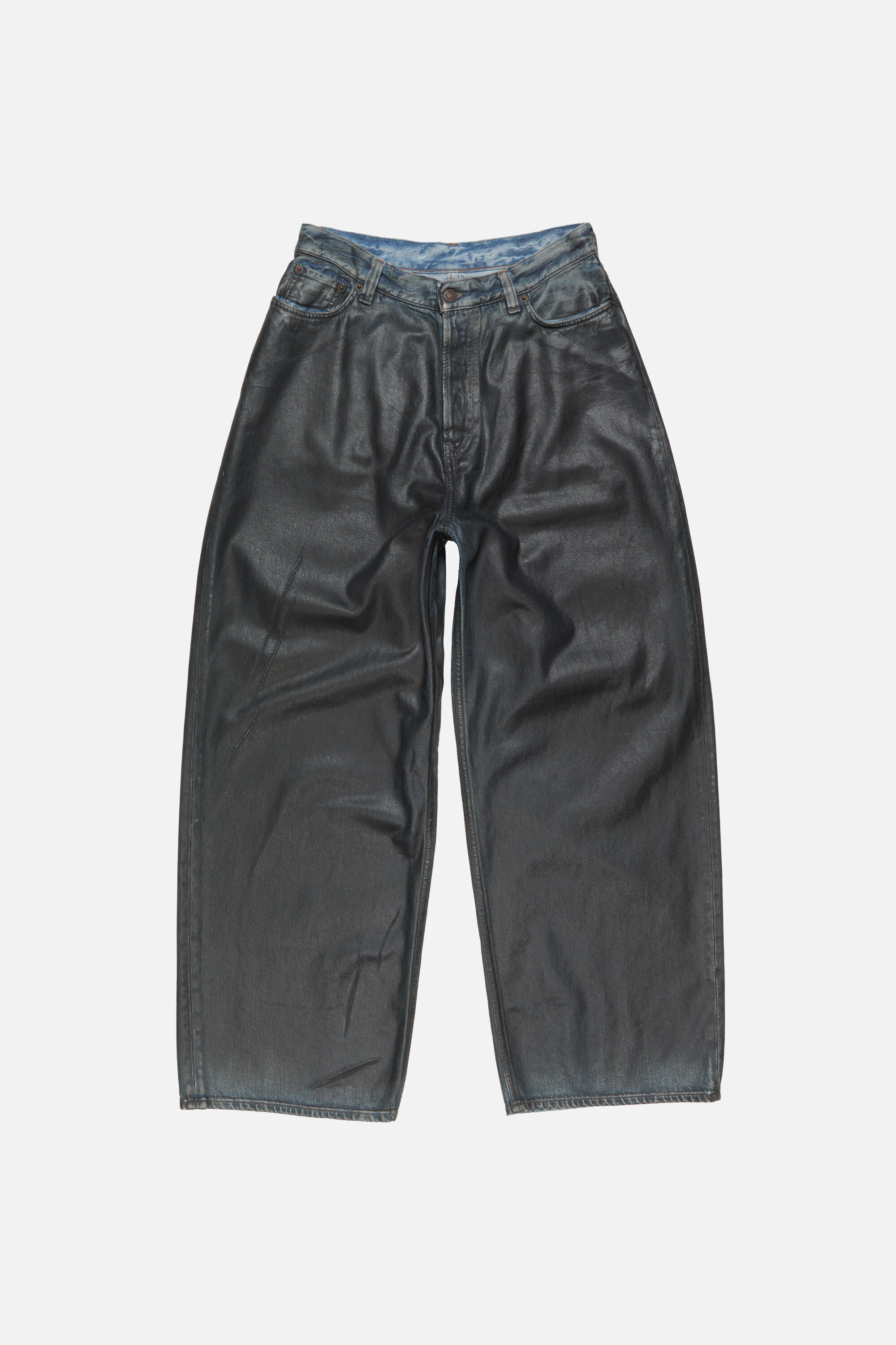 パンツ Acne Studios Super Baggy Fit 2023F black Acne Studios - 2023F Super Baggy Fit Jeans in Black Trafalgar – Stoy