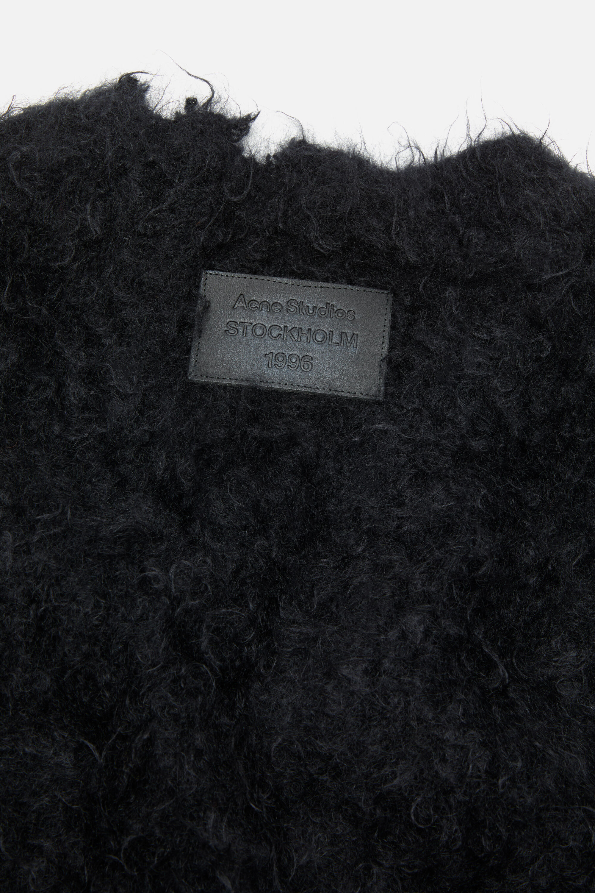 Acne Studios - 羊毛开衫- 黑色