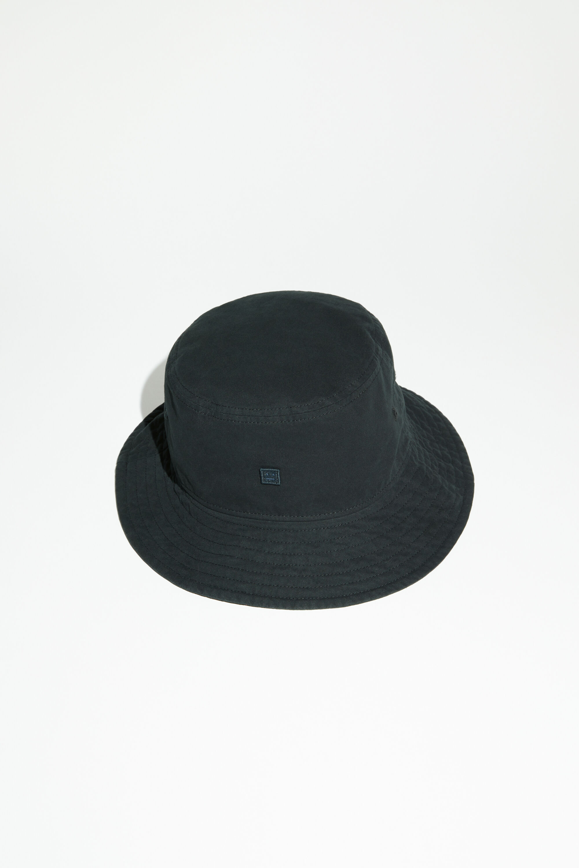 Acne Studios - Micro face patch bucket hat - Black