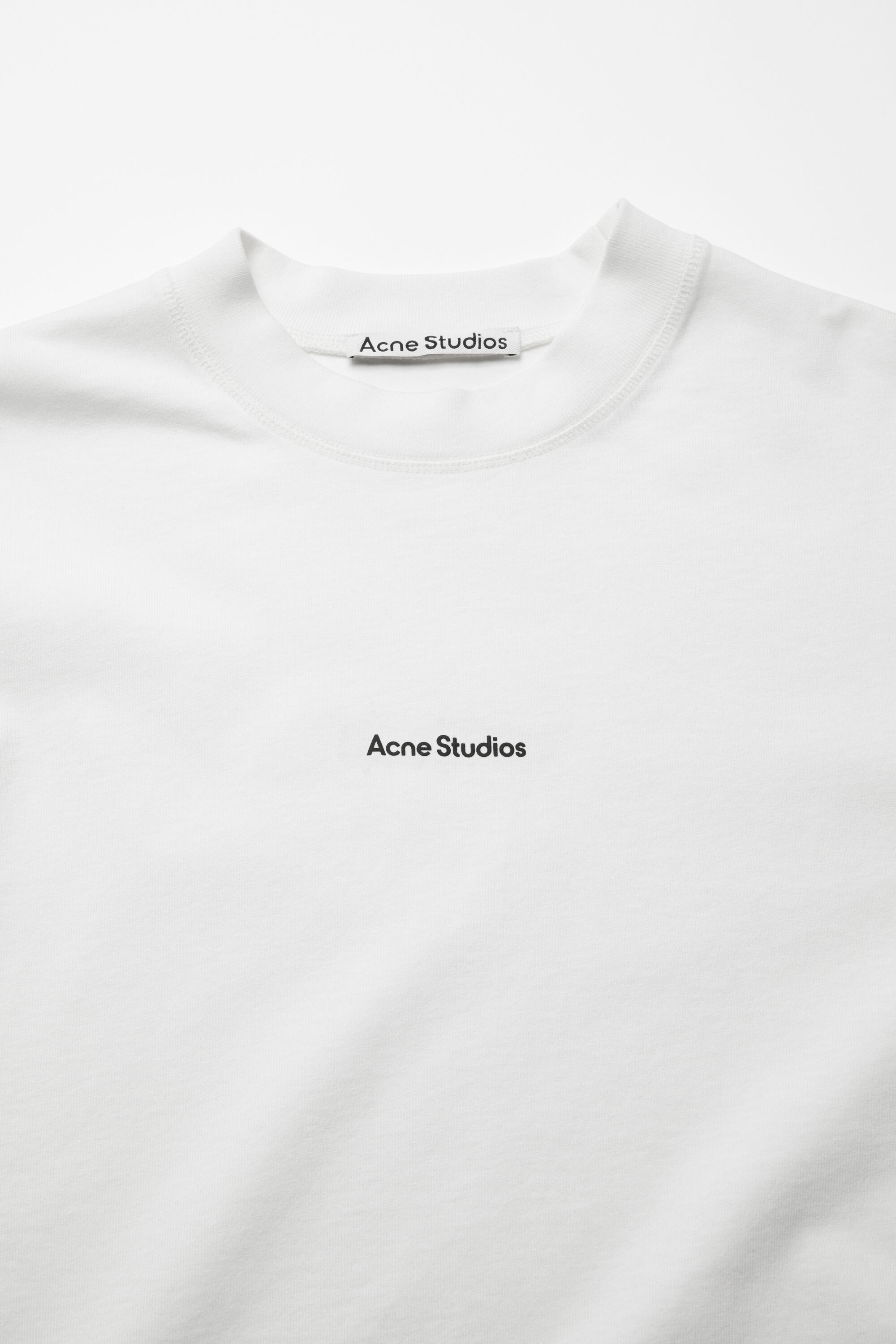 Acne Studios - Logo t-shirt - Optic White
