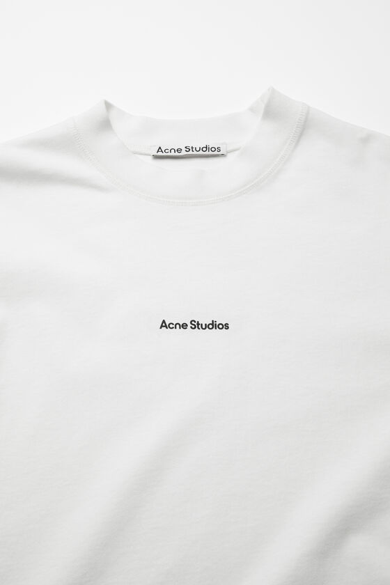 Acne Studios - Logo t-shirt - Optic White 