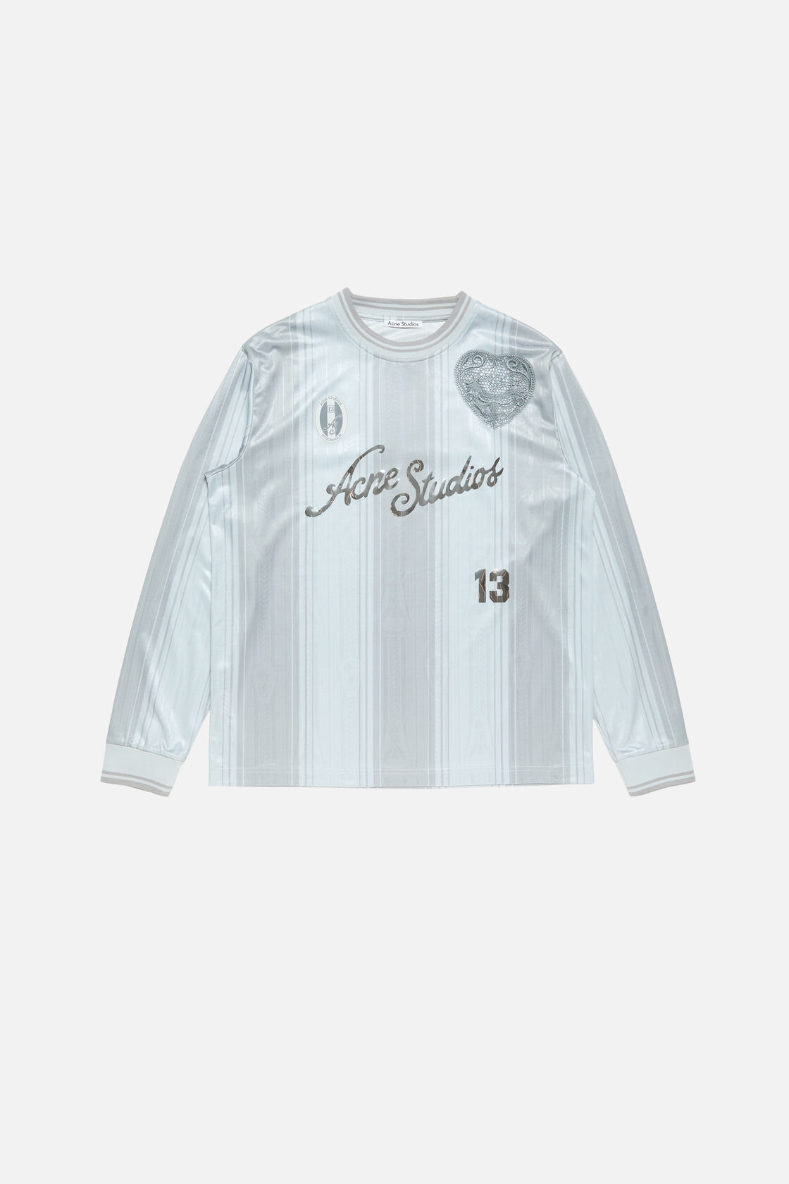 Logo sports jersey top, Grey, 2000x