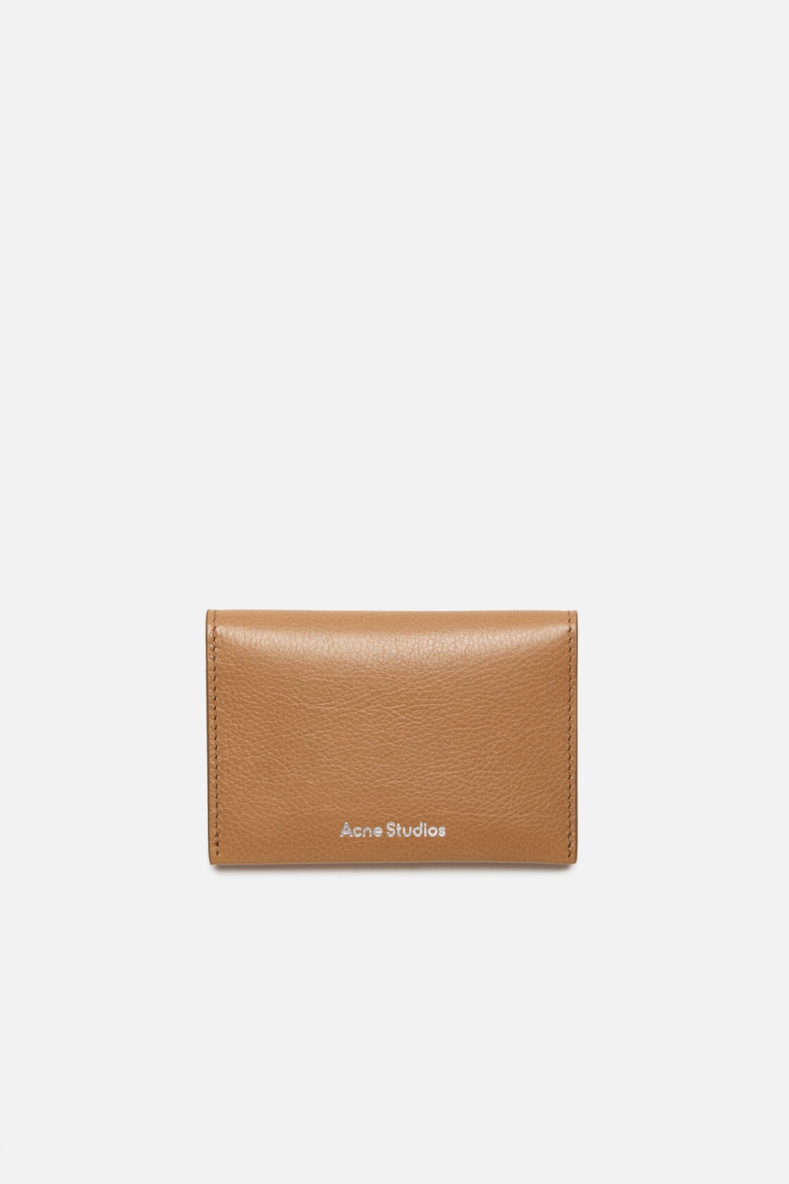 Folded card holder, Caramel brown, 2000x