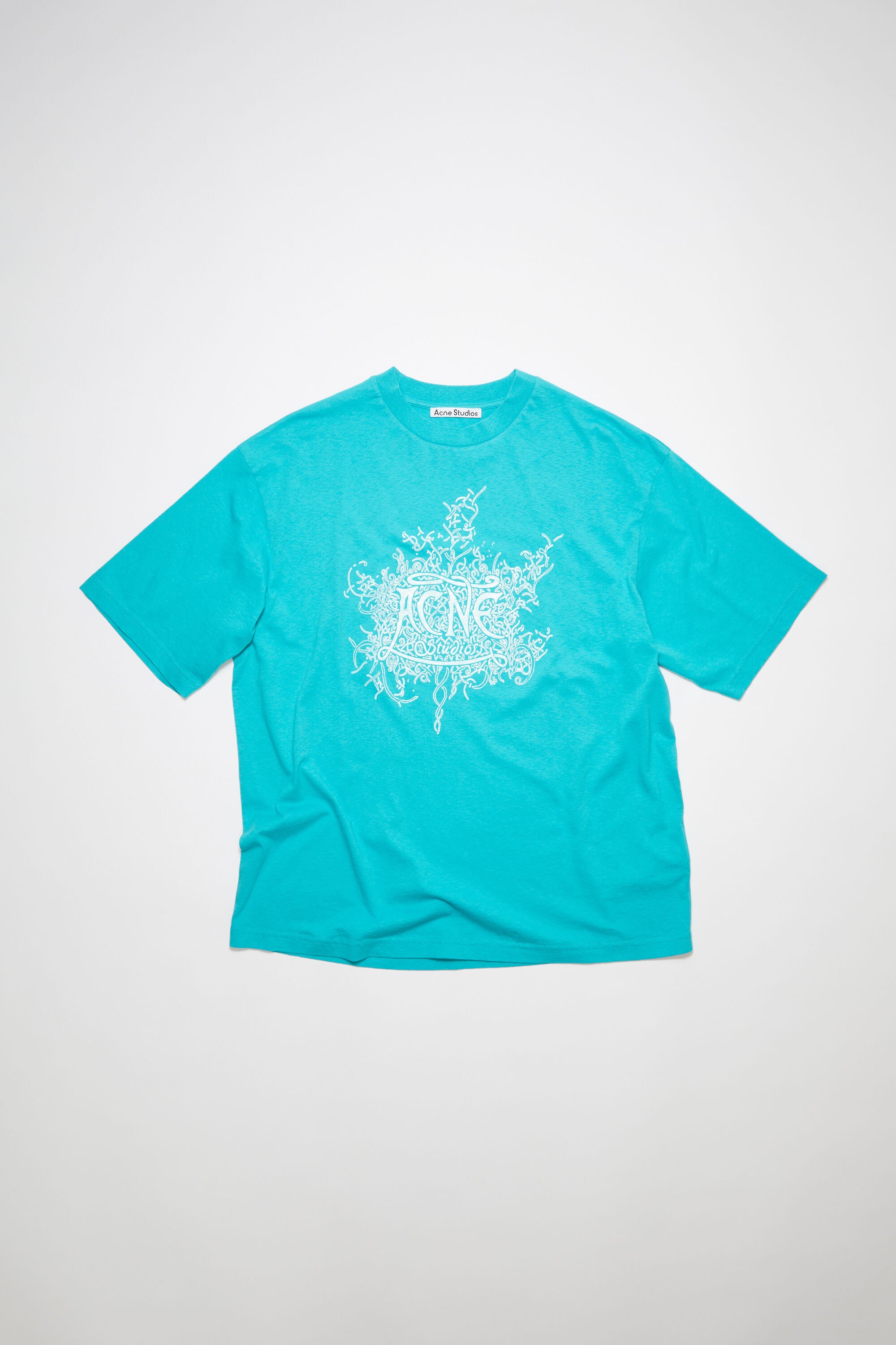 Acne Studios - 暗闇で光るロゴTシャツ - ダークベージュ