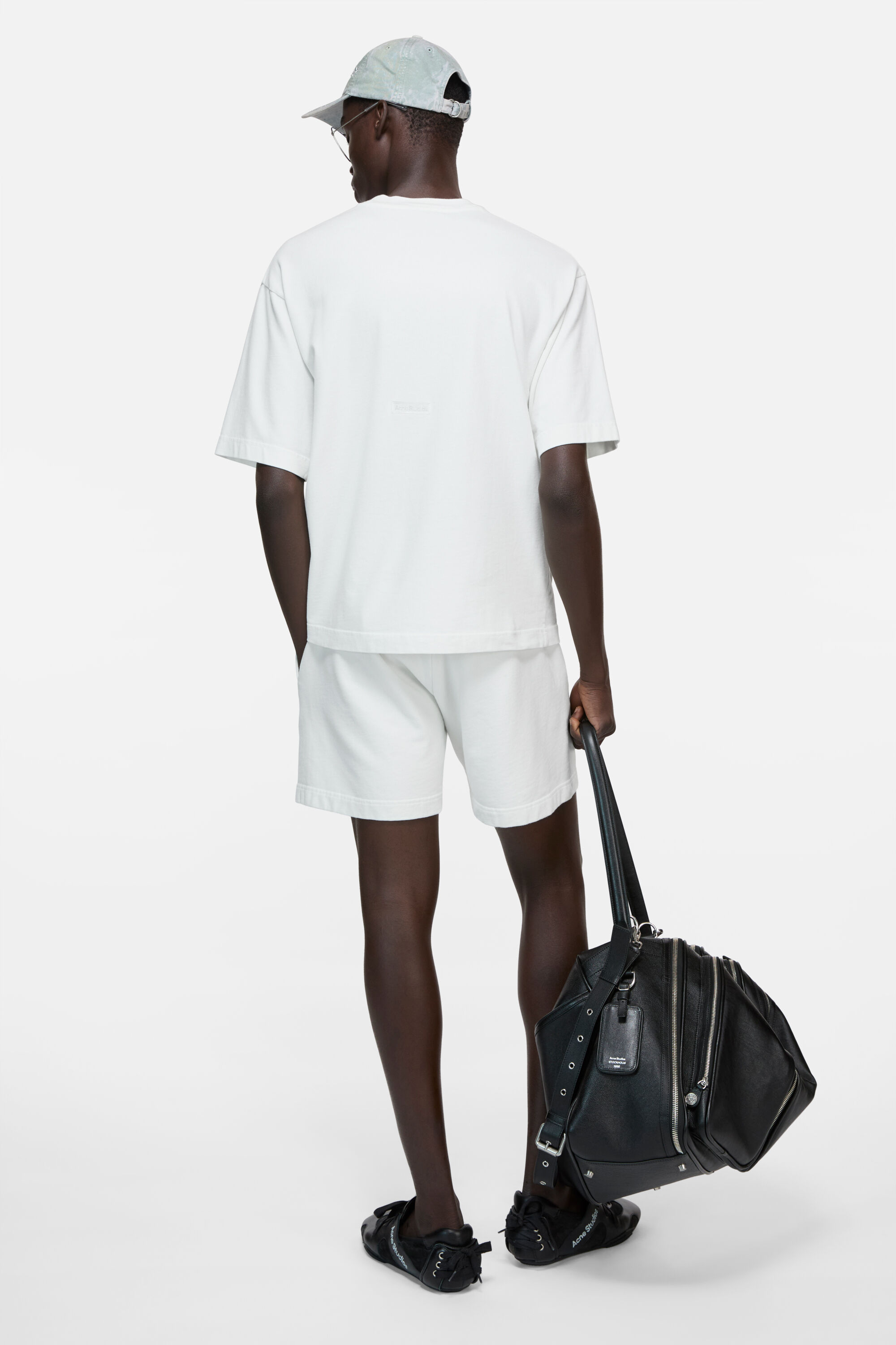 Acne Studios - ロゴTシャツ - リラックスフィット - アイスホワイト