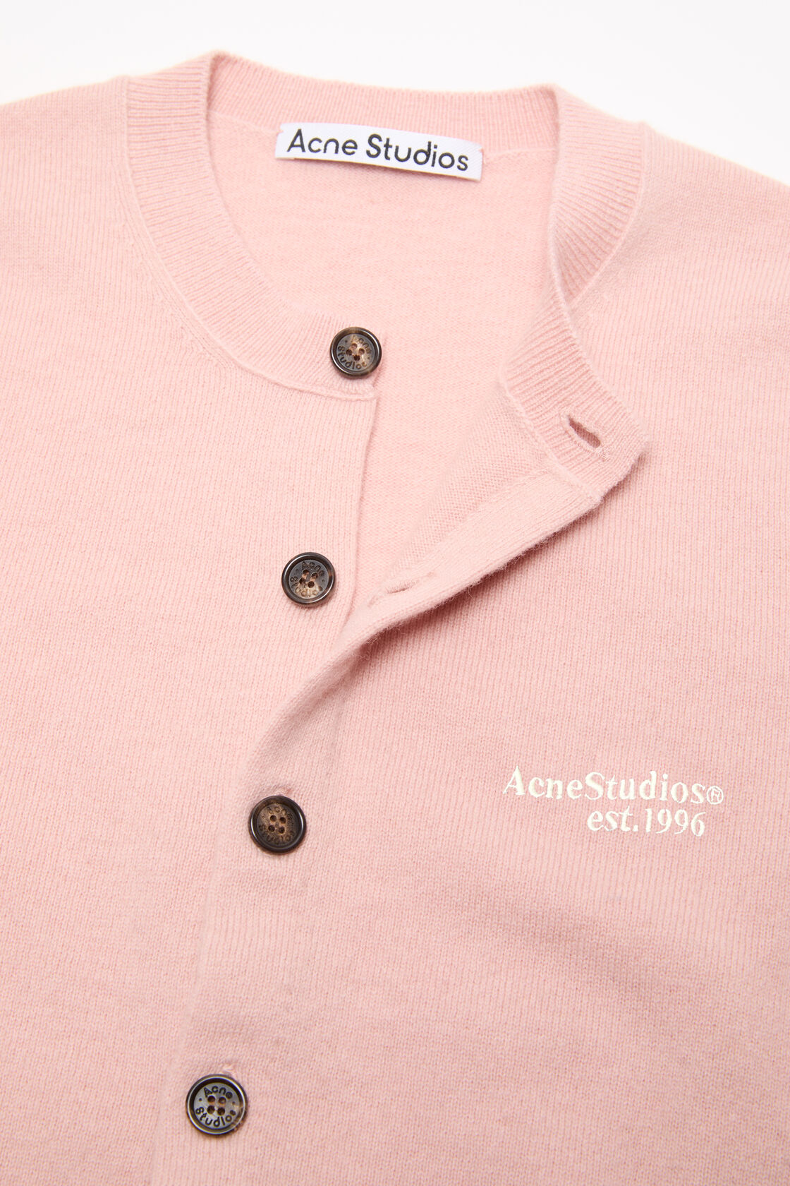 Yak wool cardigan, Dirty pink, 2000x