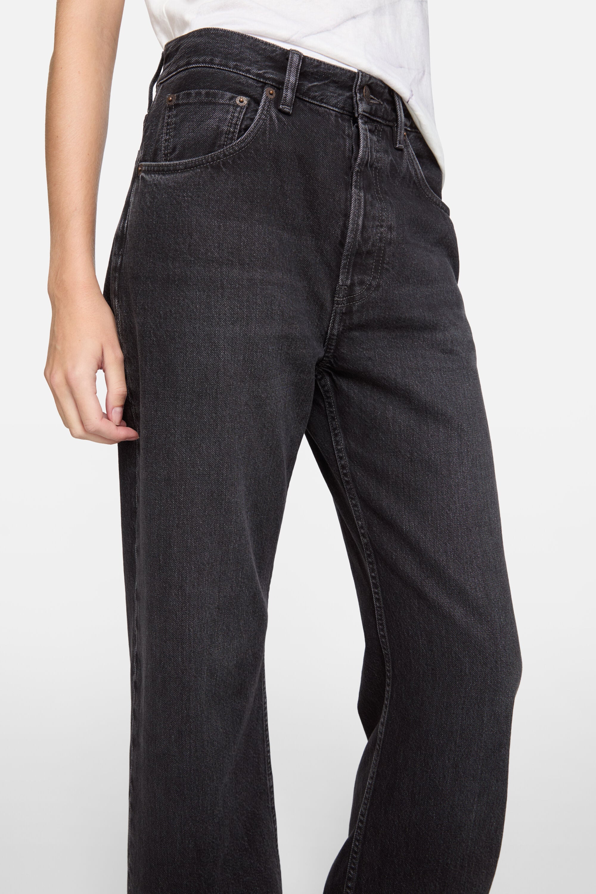 Acne Studios - Regular fit jeans - 2021F - Black
