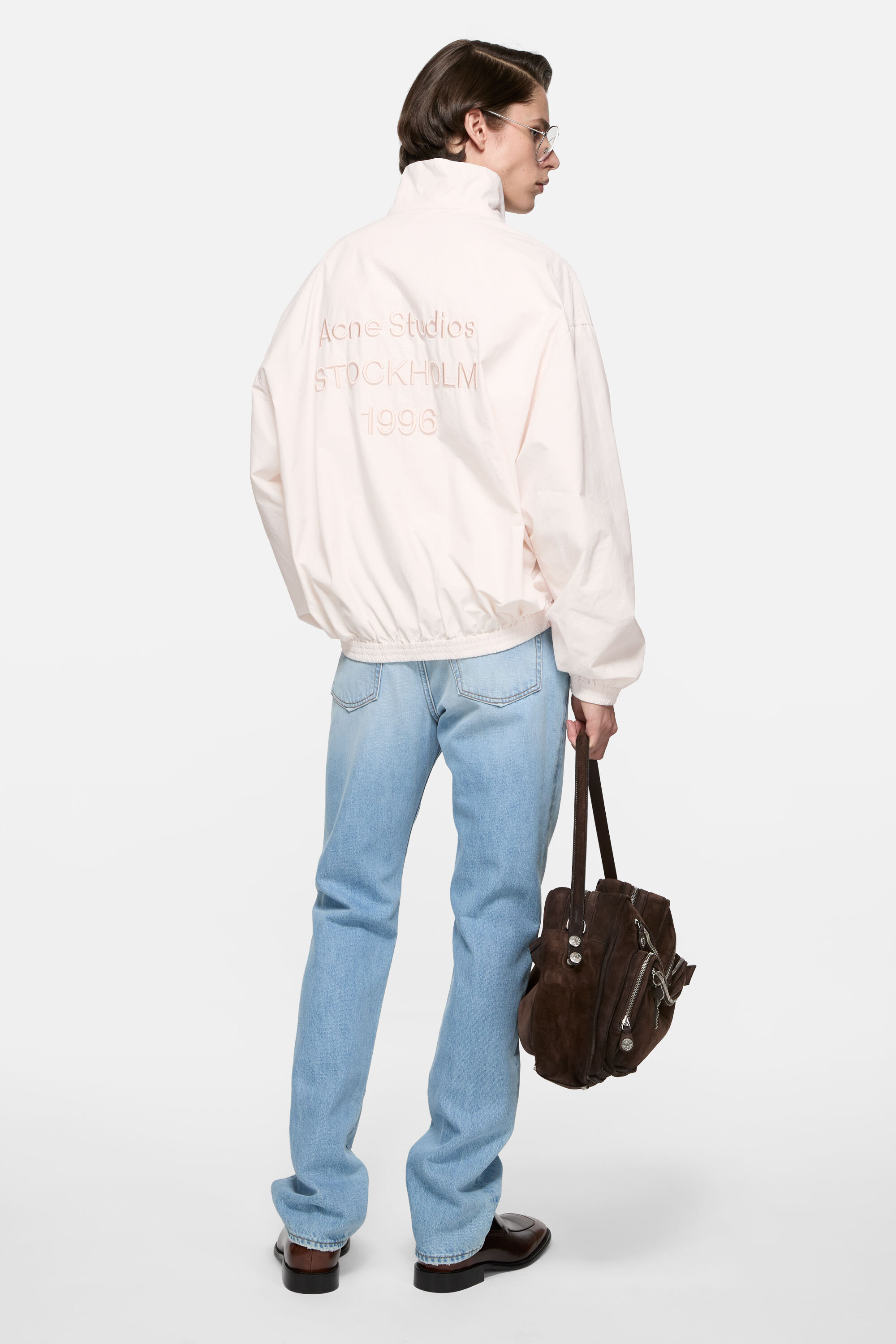 Acne Studios - Technical jacket with logo - Soft white