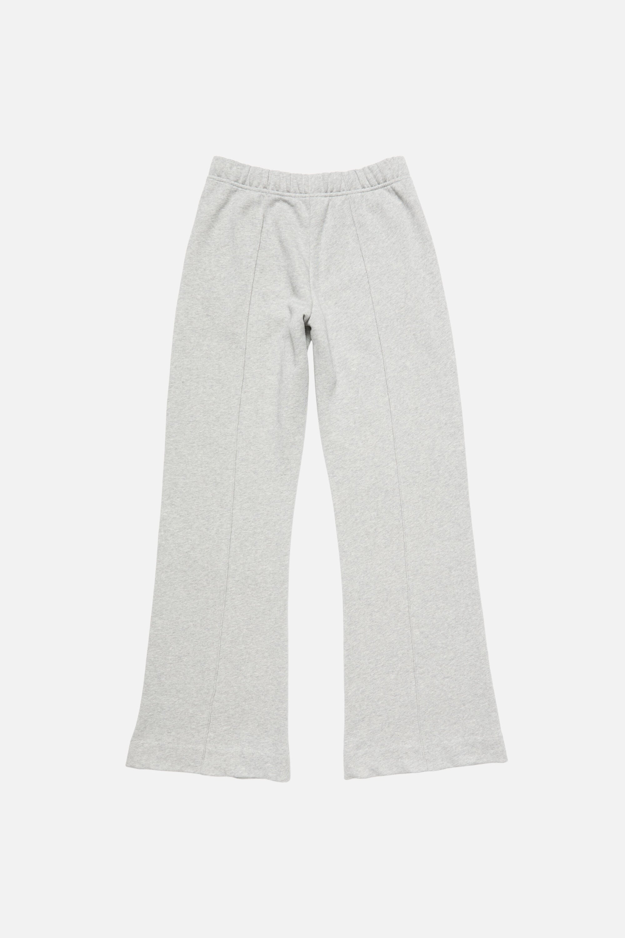 Acne Studios - Fleece trousers with logo - Grey Melange