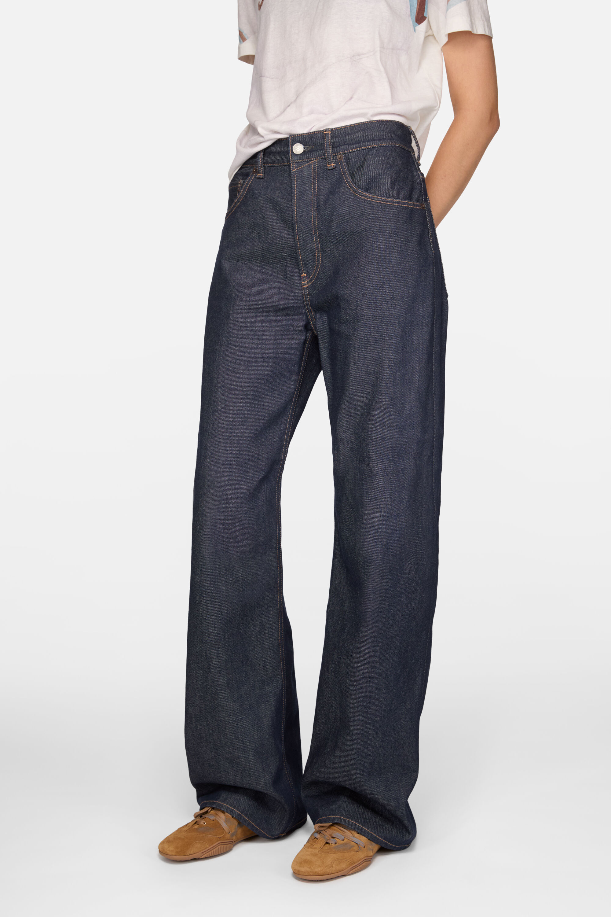 Acne Studios - Regular fit jeans - 2021F - Indigo blue