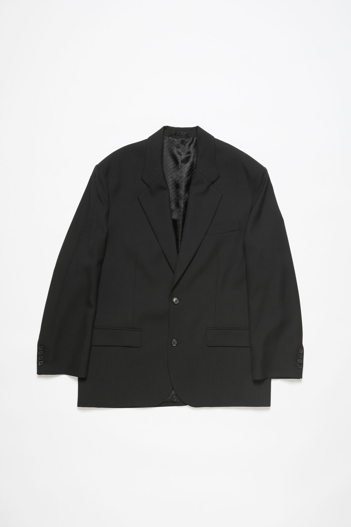 Acne Studios Relaxed fit suit jacket Black