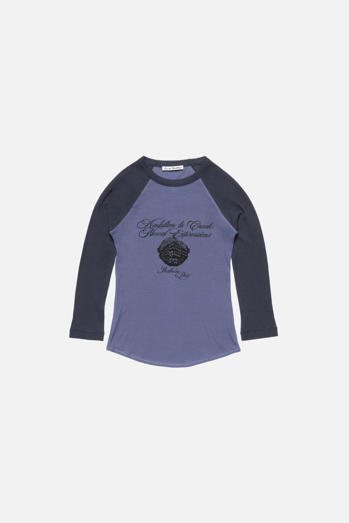 Jersey t-shirt with logo, Denim Blue, 2000x