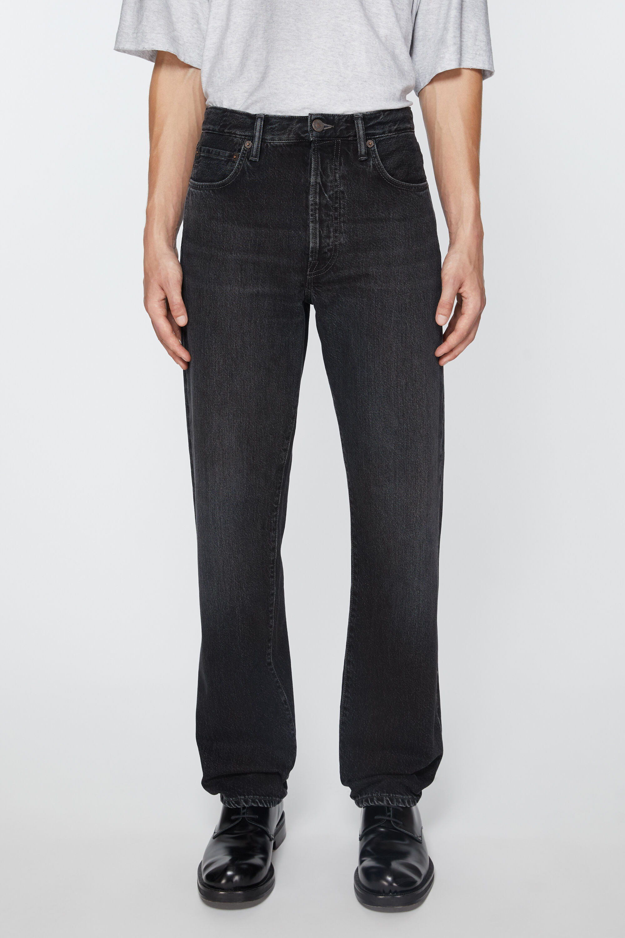 Acne Studios - Regular fit jeans - 1996M - Black