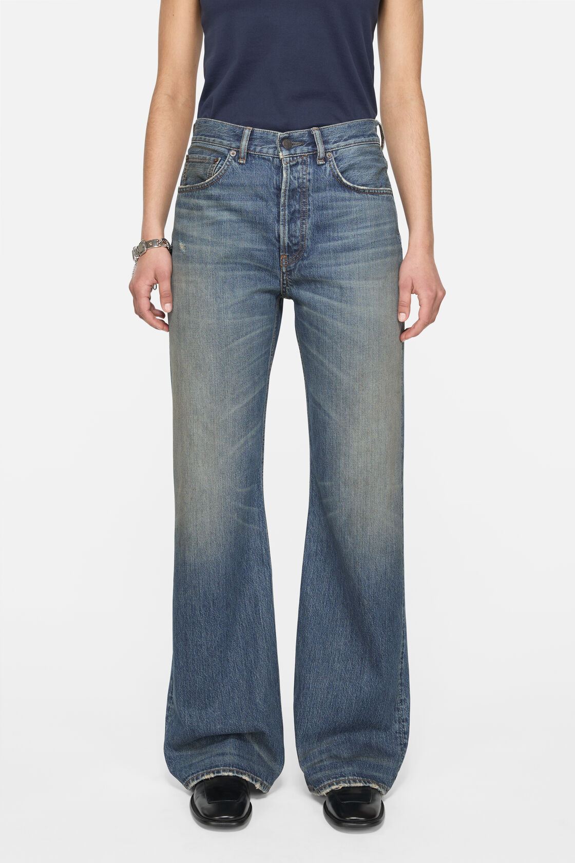 Regular fit jeans - 2021F, Mid Blue, 2000x