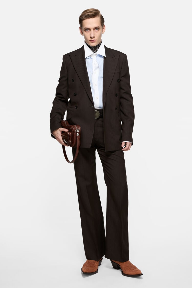 RW-MN-TROU000019, Chocolate brown