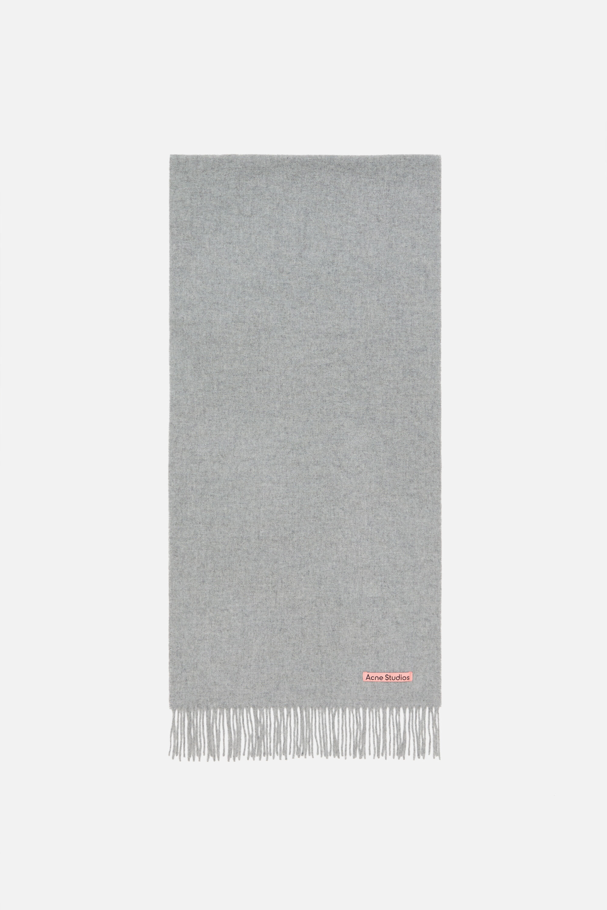 Fringed Wool Scarf Narrow main image 1