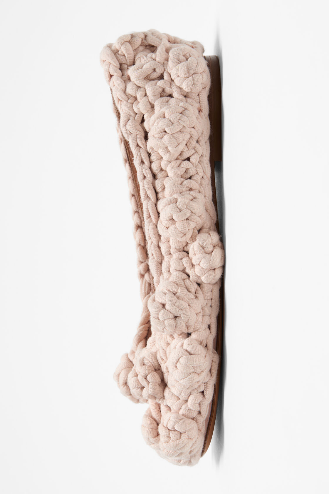 Knit ballet flat, Pink, 2000x