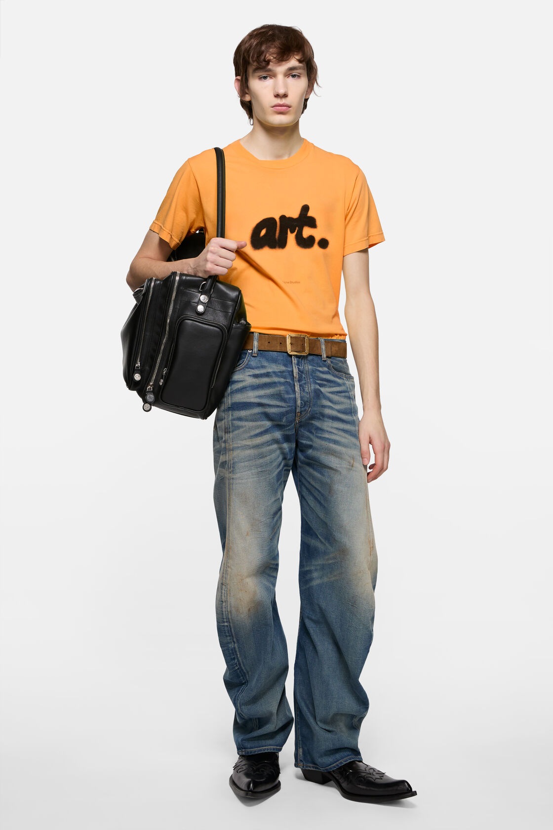 Graphic t-shirt, Saffron Yellow, 2000x