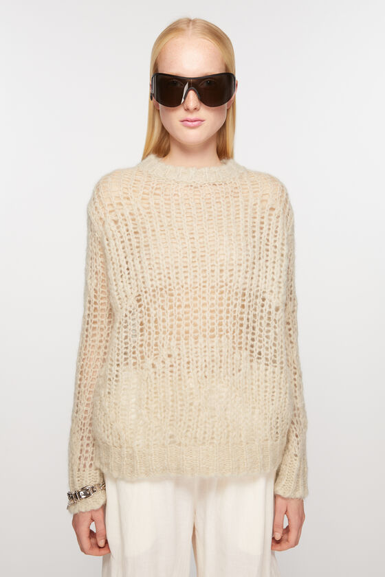 Acne Studios - Mohair blend jumper - Sand beige