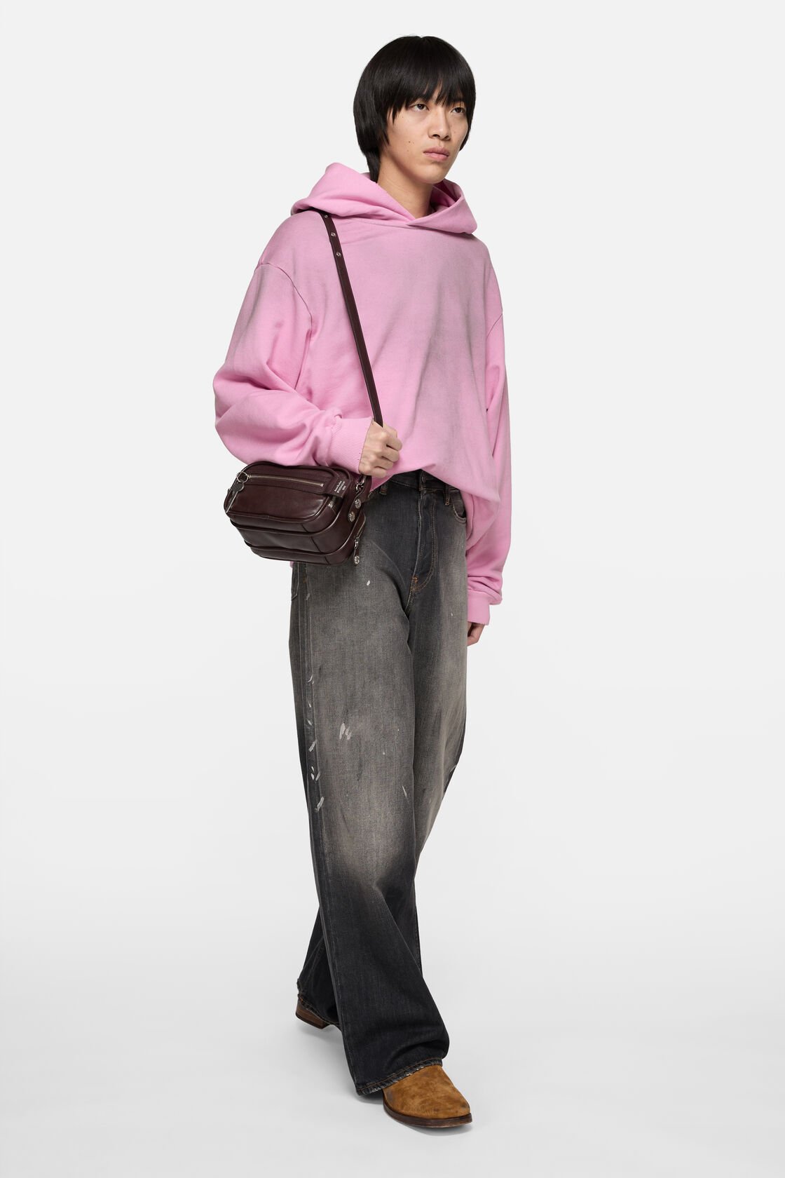 Logo hooded sweater, Cotton candy pink, 2000x