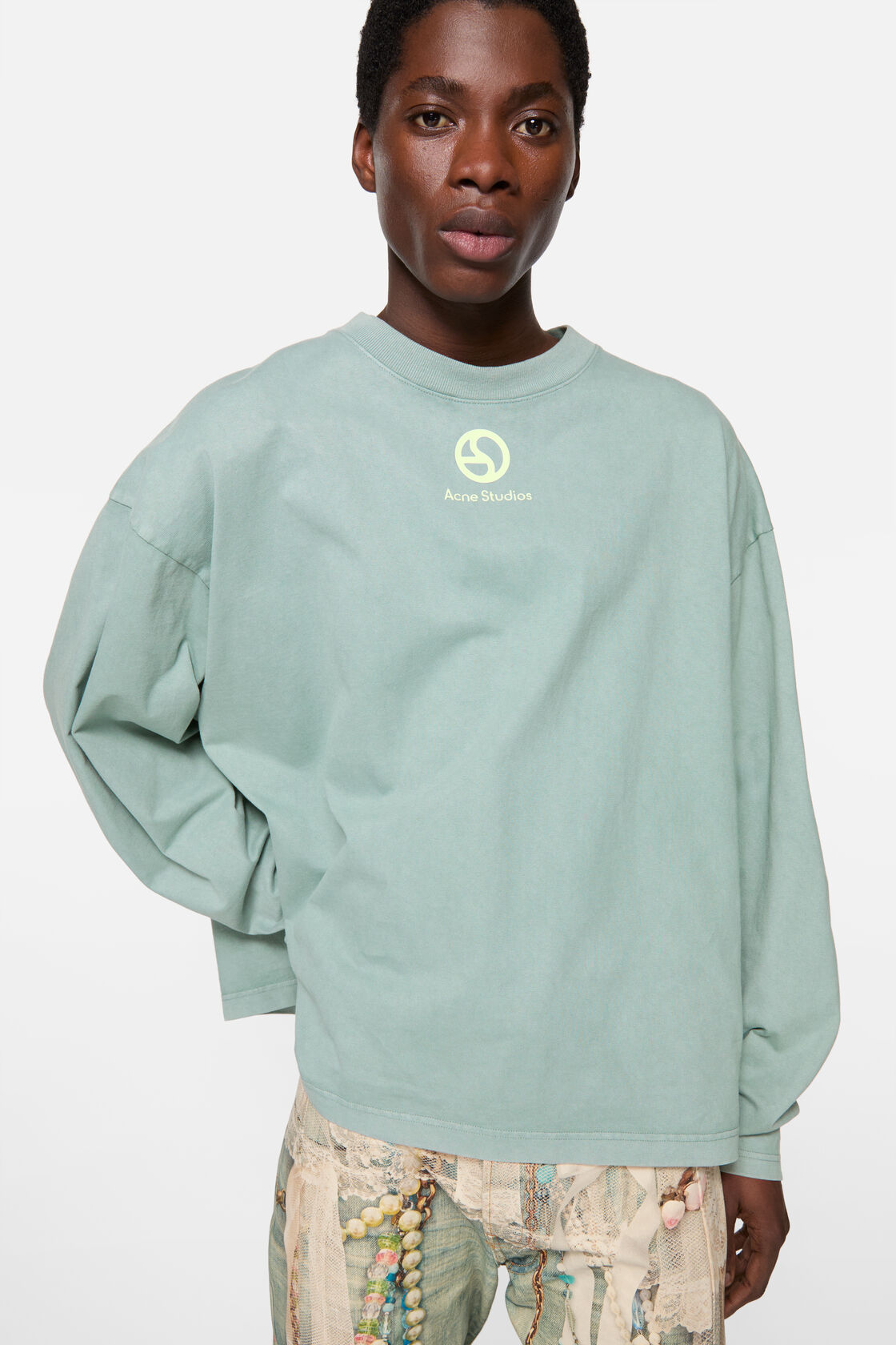 Logo t-shirt, Mint green, 2000x