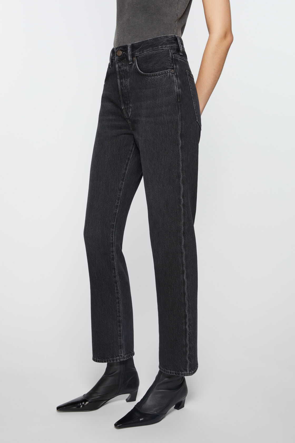 Regular fit jeans - Mece, Black, 2000x