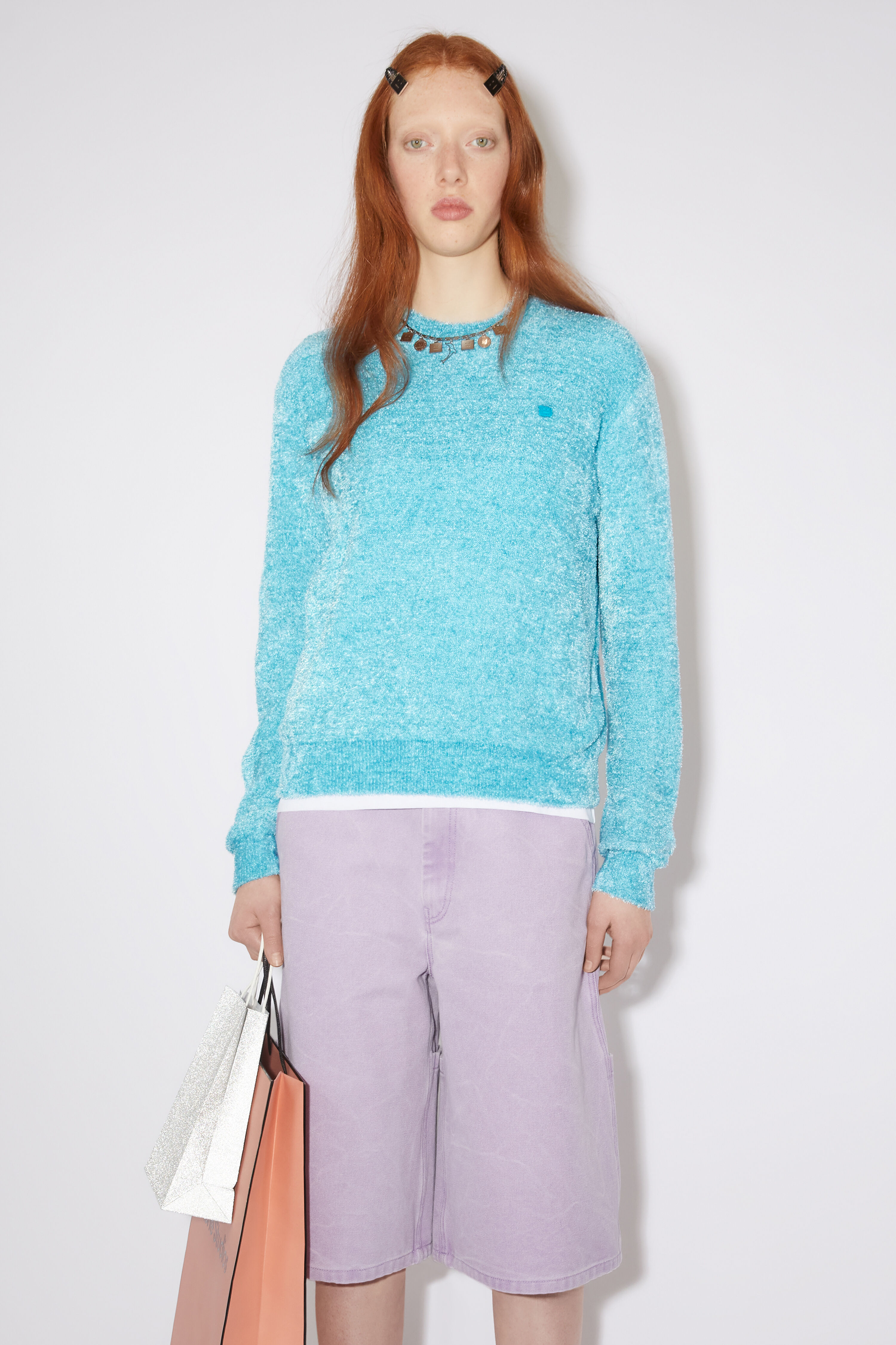 Acne Studios – ウィメンズ フェイスモチーフニットウェア