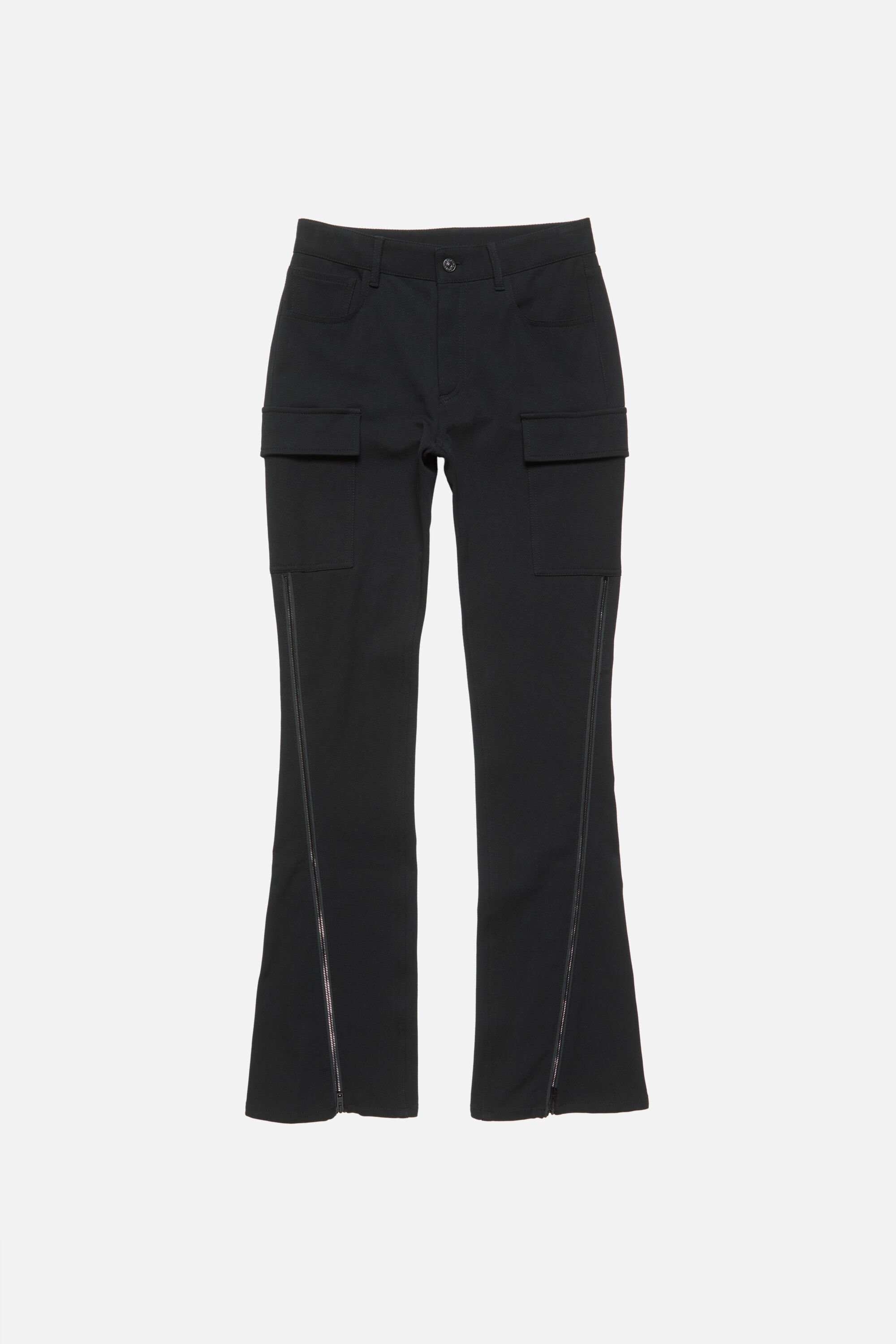 Acne Studios - Stretch zip trousers - Black