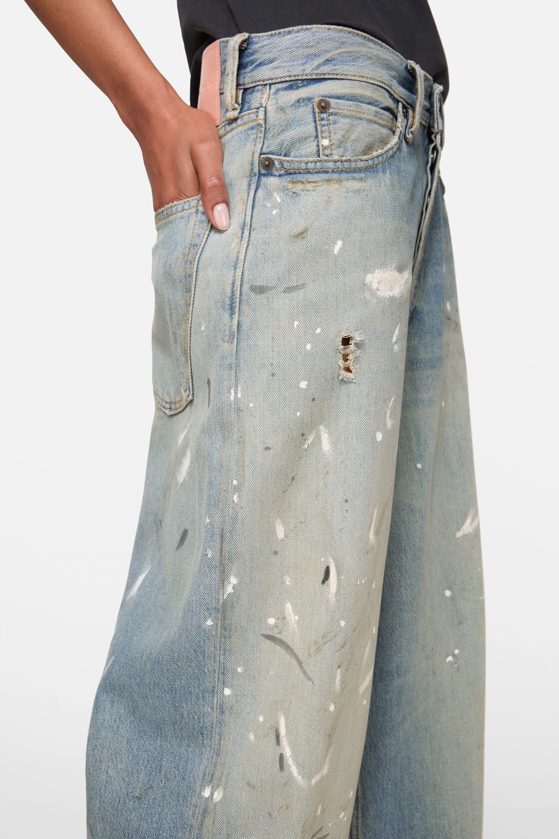 Loose fit jeans - 1981, Light blue, 2000x
