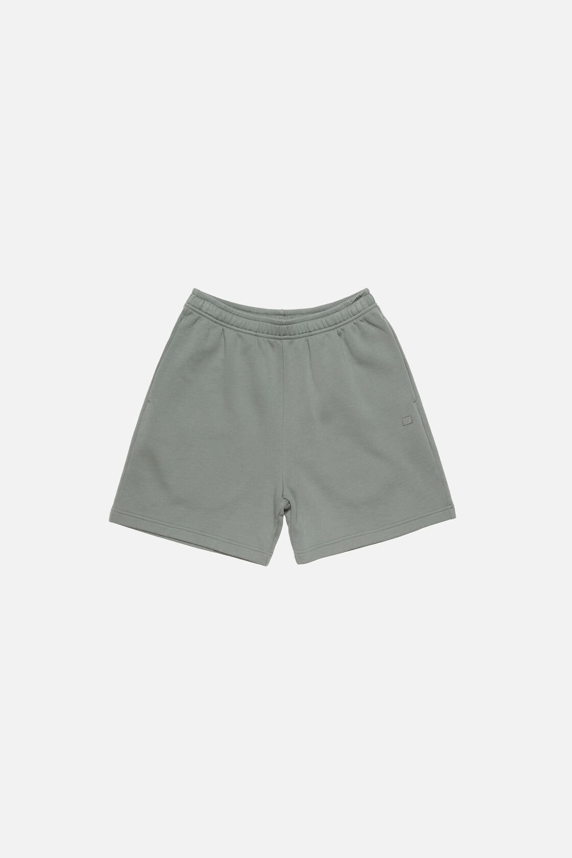 Fleece shorts, Stone grey, 2000x