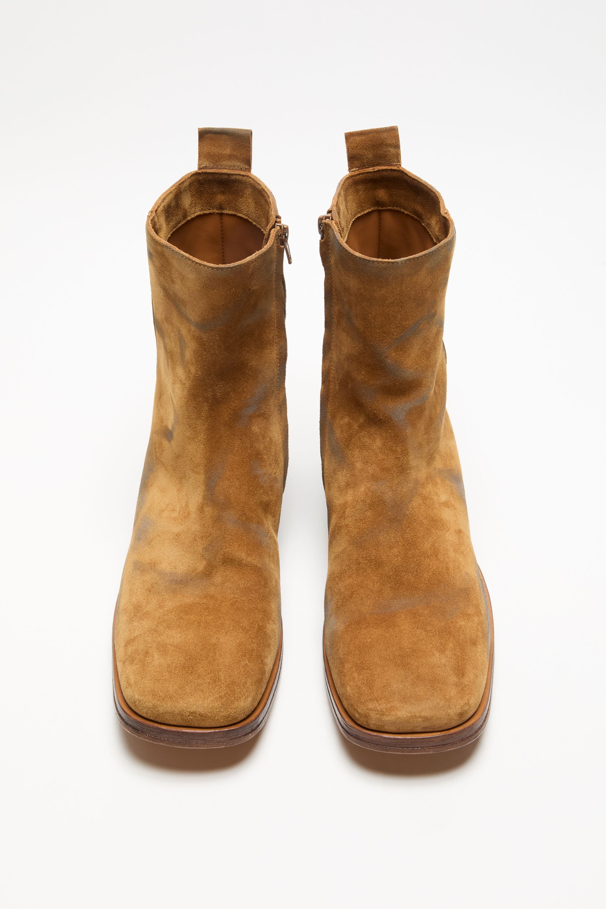 Acne Studios - Suede ankle boots - Sand beige