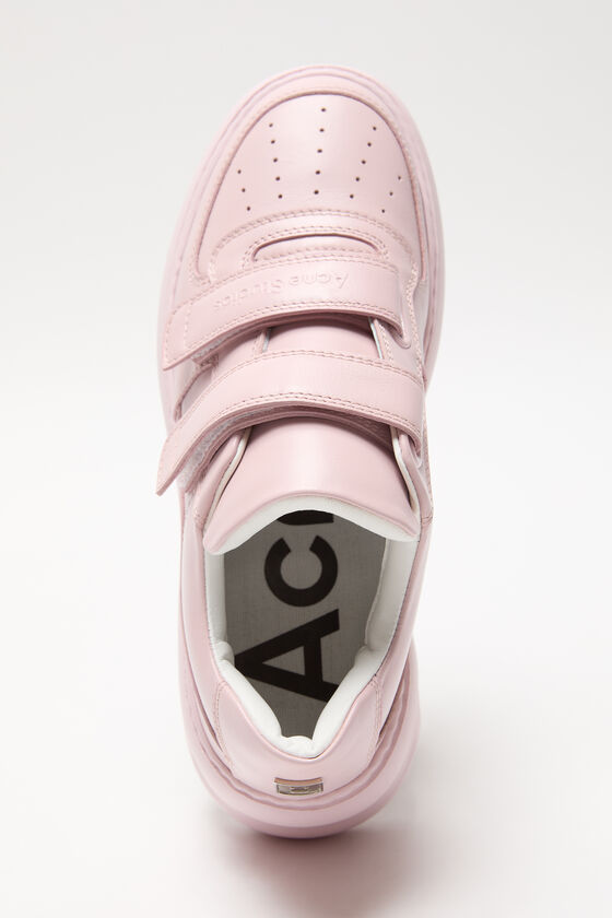 Acne Studios - ベルクロストラッププラットフォームスニーカー 