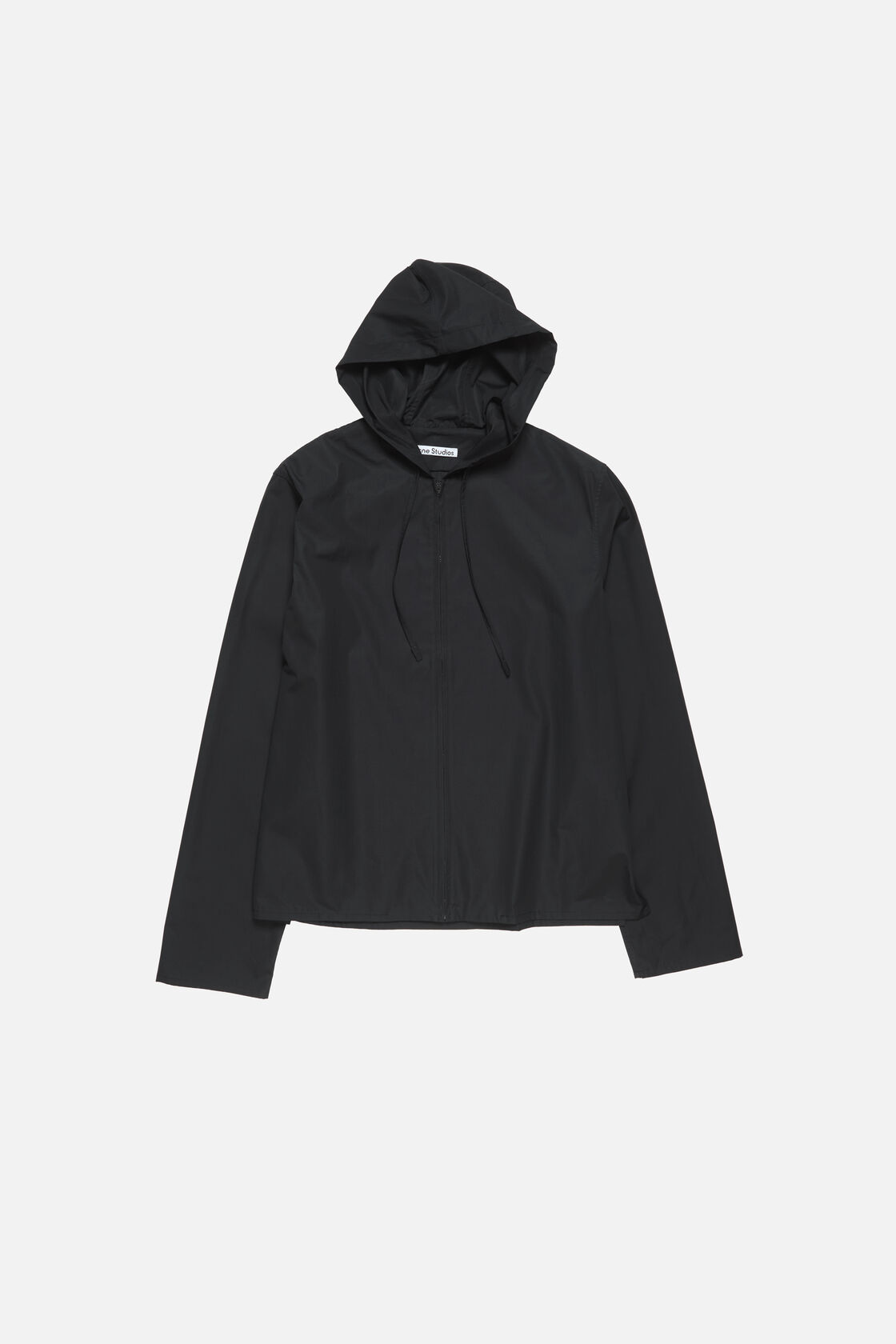Hooded shirt, Black, 2000x
