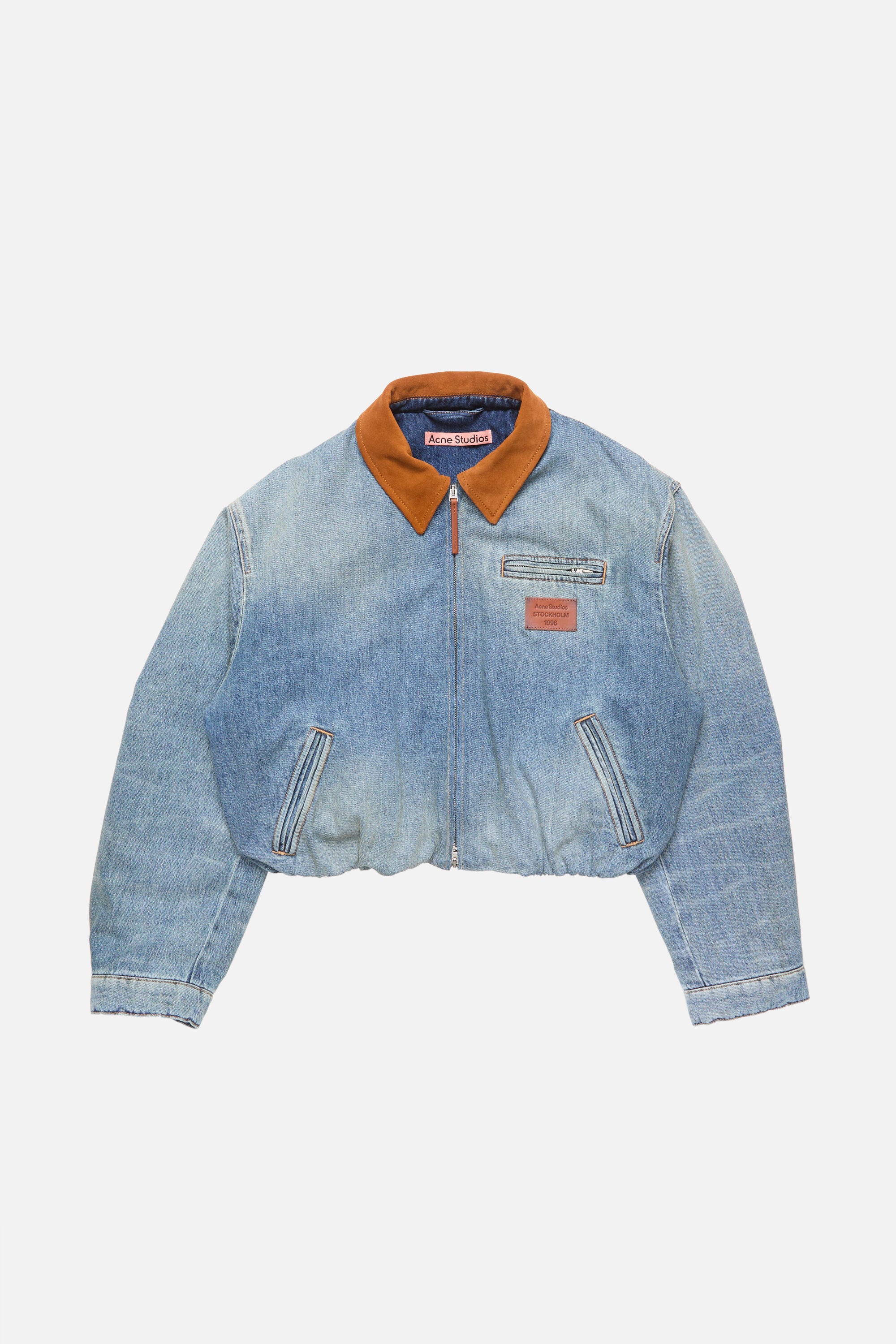 Acne Studios - デニムボンバーブルゾン - ミッドブルー