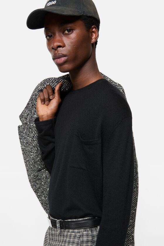 Acne Studios - クルーネックカシミヤセーター - ブラック