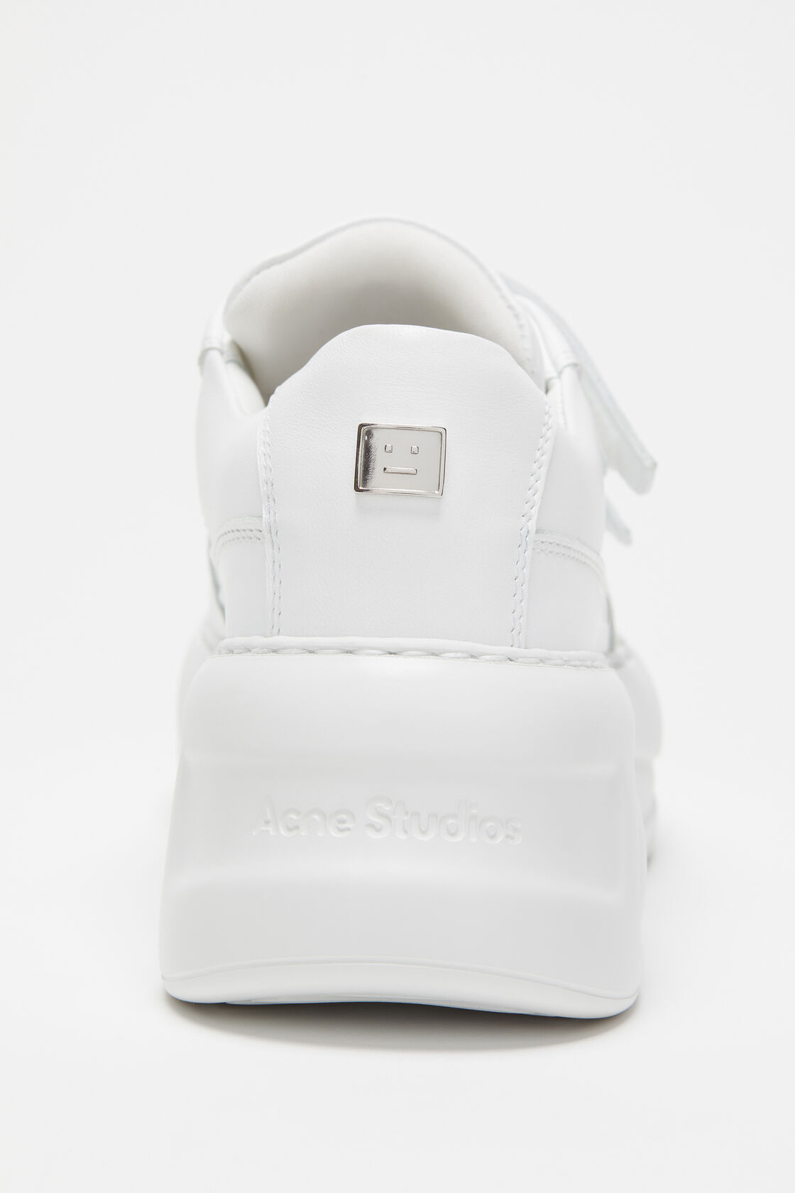Velcro strap platform sneakers, Optic white/optic white, 2000x