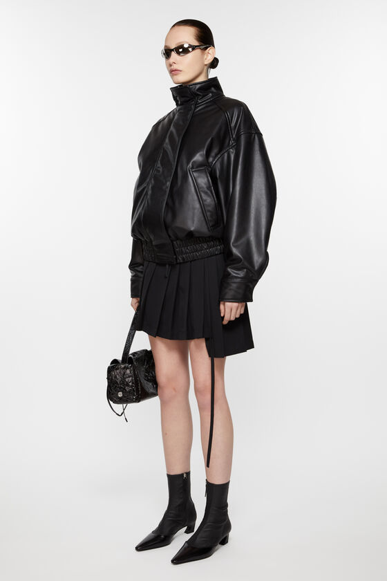 Acne Studios - ヒールアンクルブーツ - ブラック