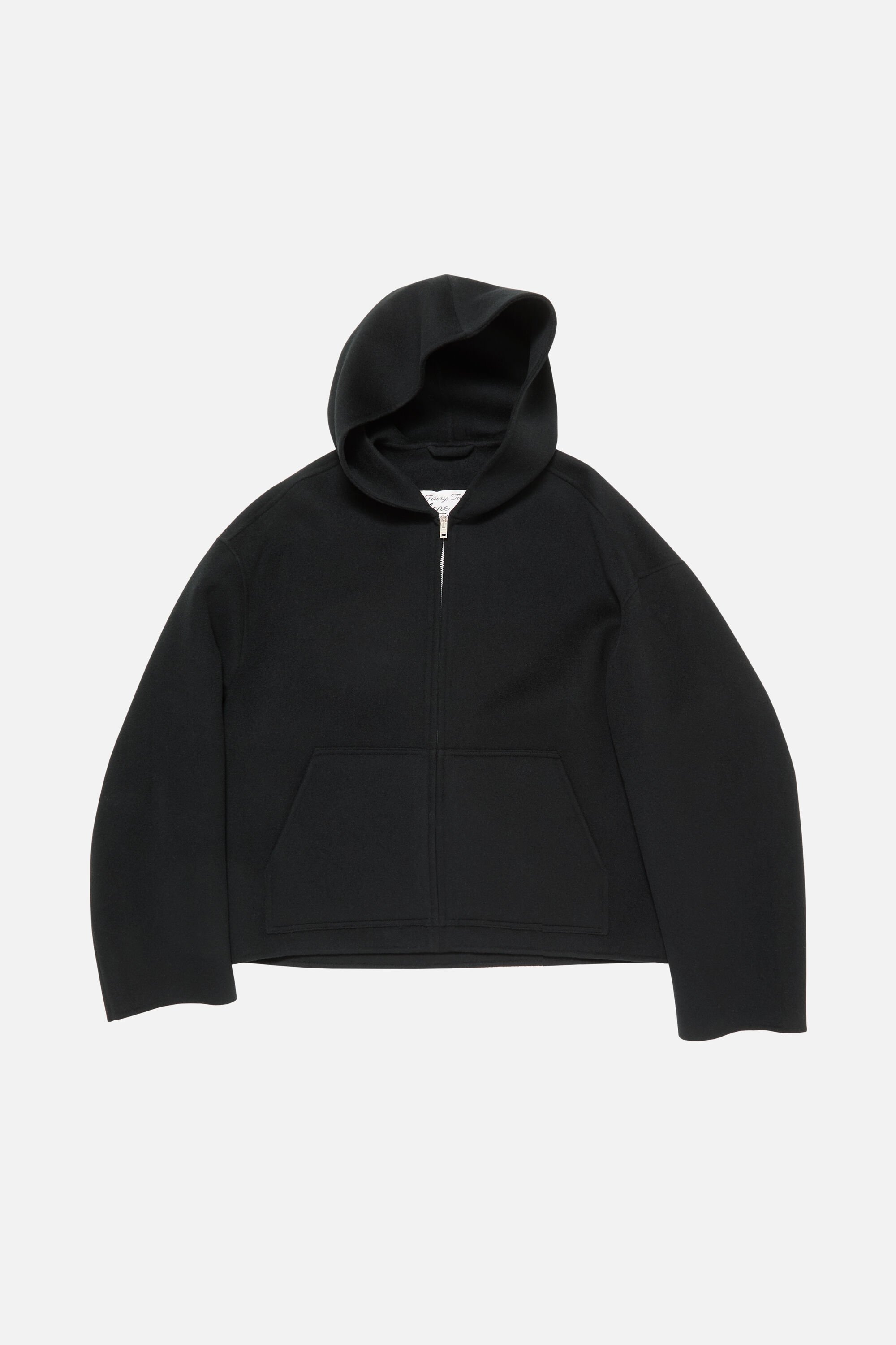 Acne Studios - フード付きカシミヤジャケット - ブラック