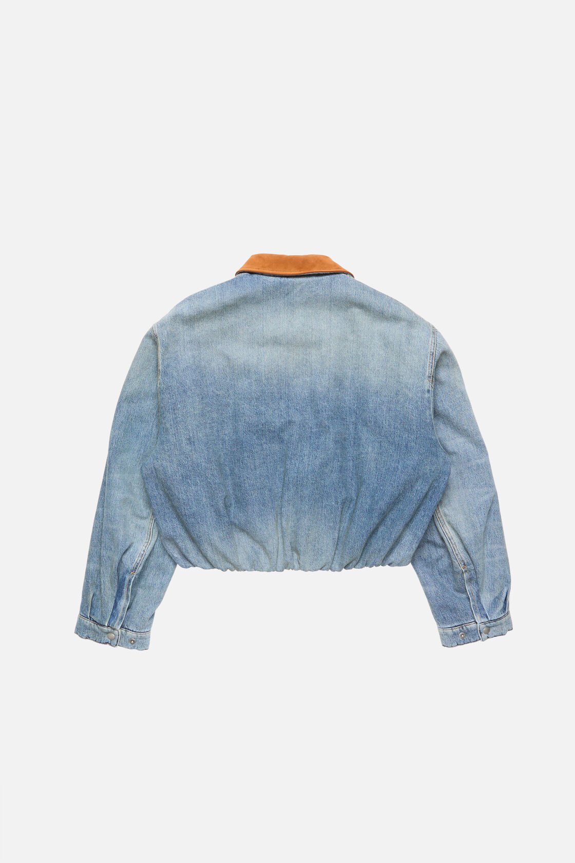 Denim bomber blouson, Mid blue, 2000x