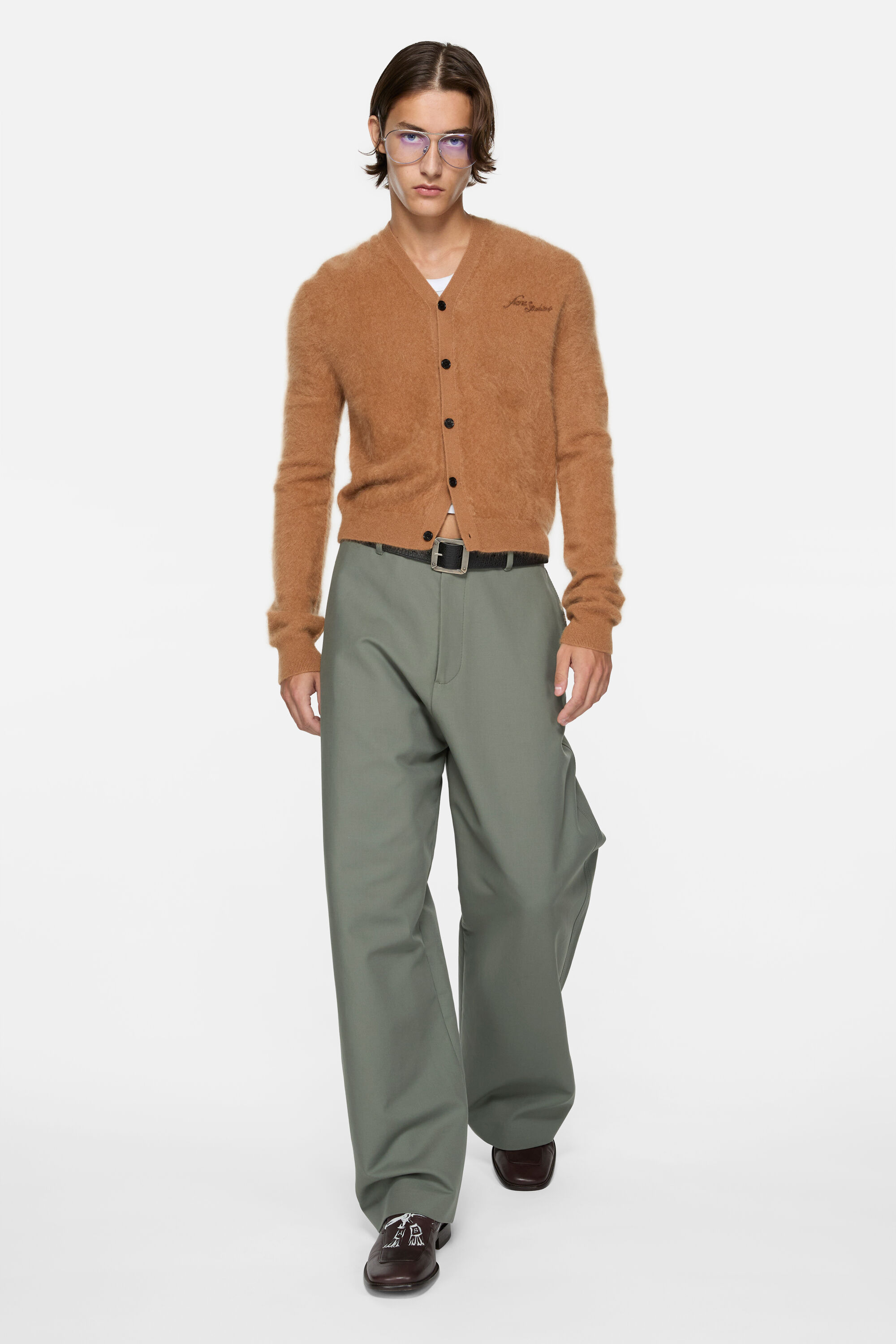 SATIN TROUSERS