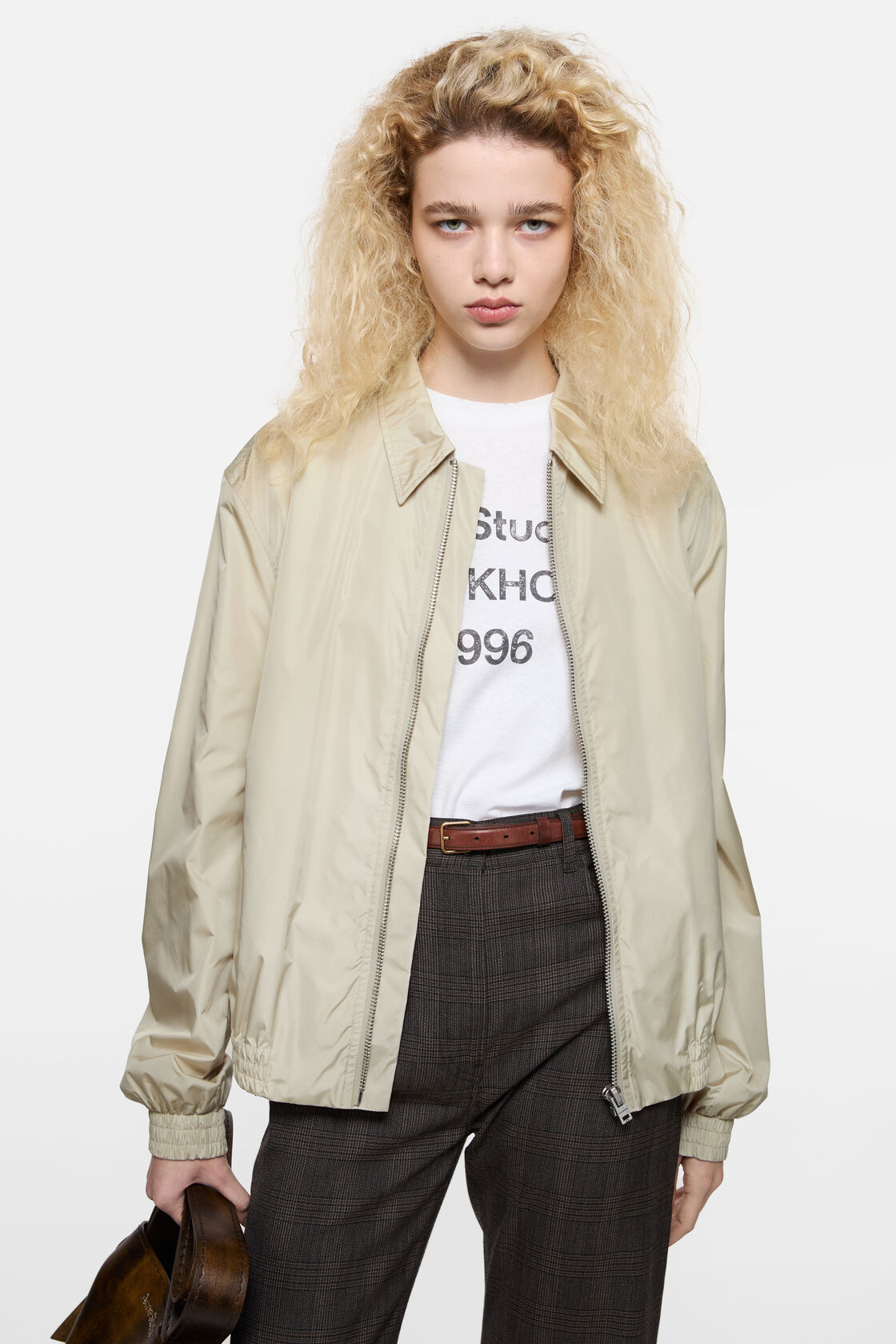Lightweight nylon jacket, Light taupe, 2000x