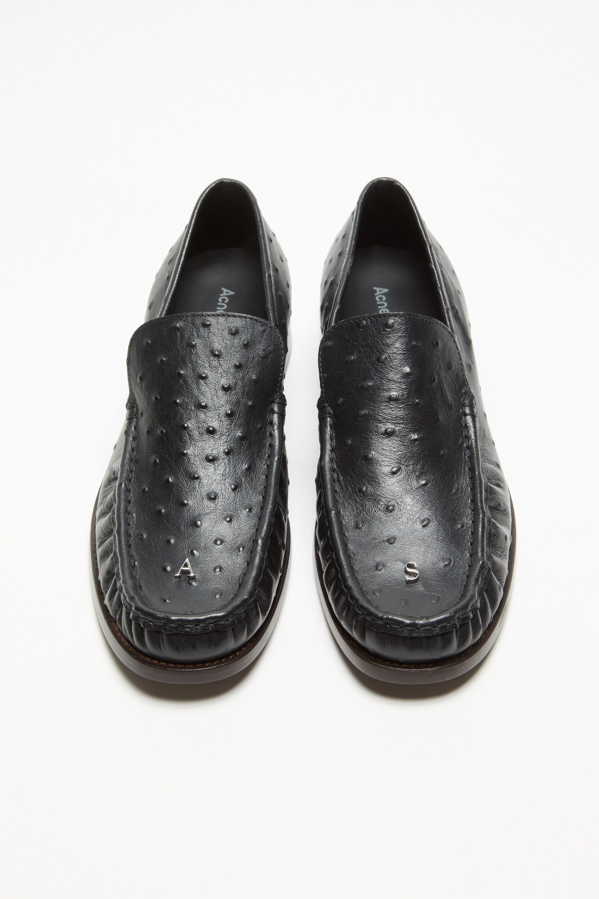 Acne Studios - Leather loafers - Black