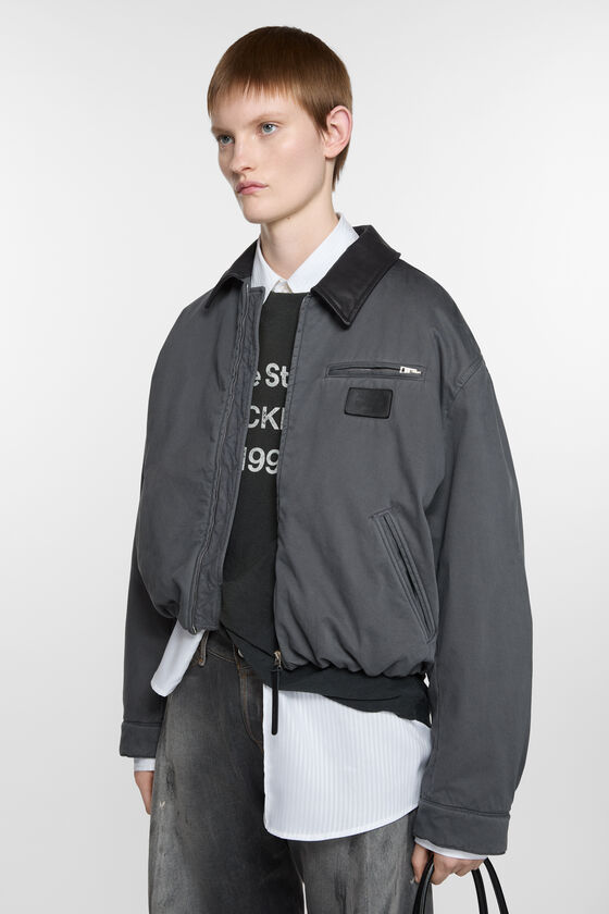 Bomber blouson, Anthracite grey, 2000x