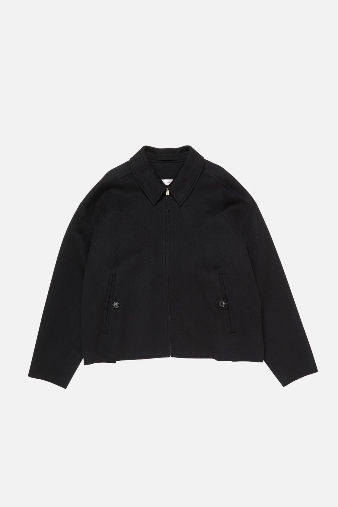 Cashmere blend jacket, Black, 2000x