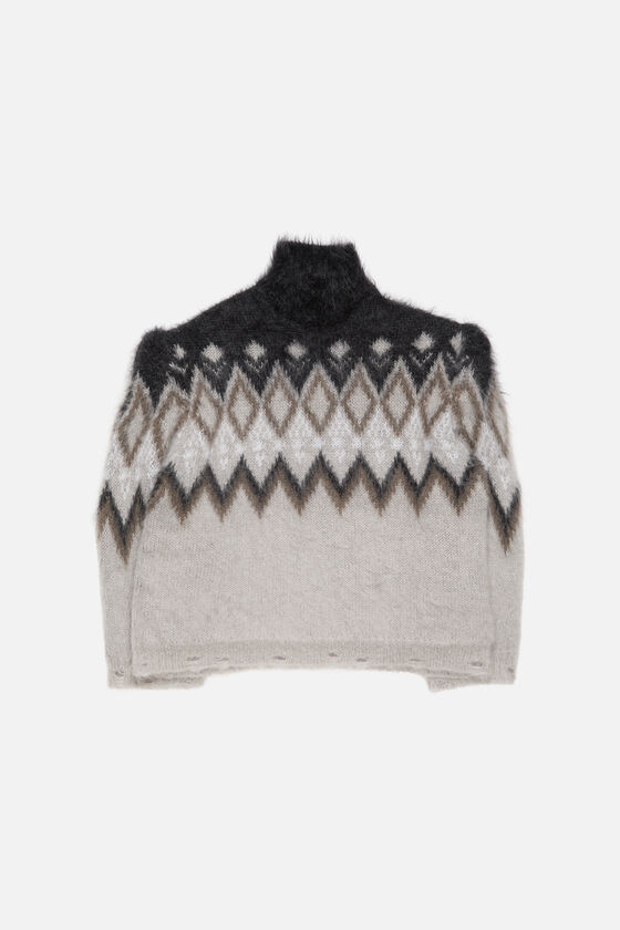 FN-WN-KNIT000932, Multi grey