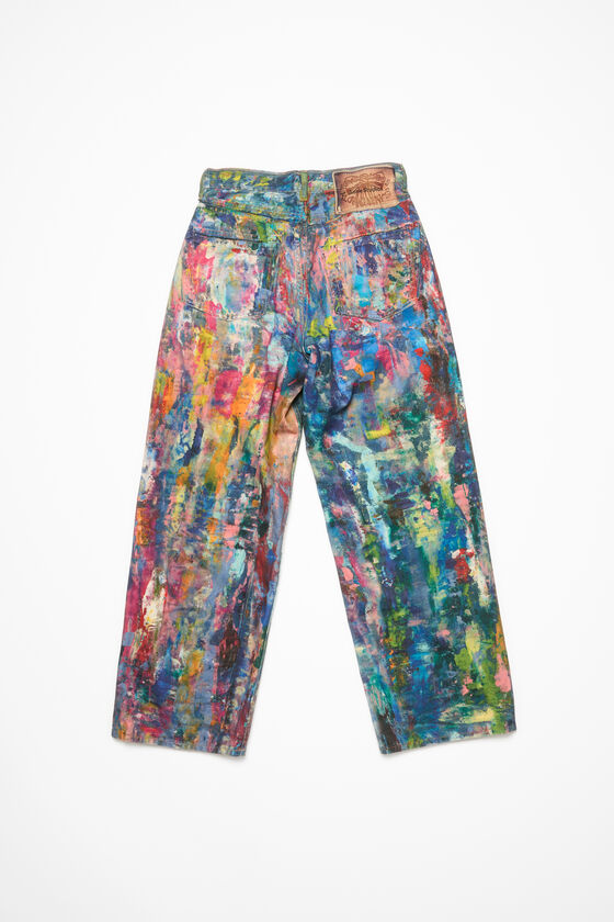 Acne Studios - Baggy fit jeans - 1981F - Blue/multi 