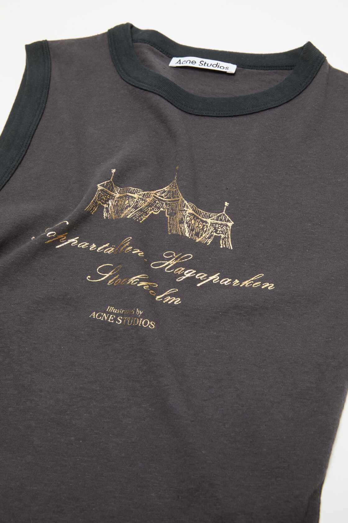 Graphic tank top, Anthracite grey, 2000x