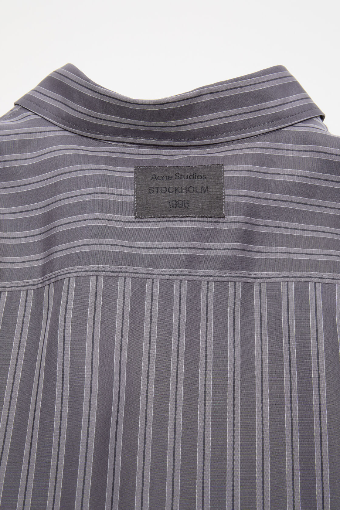 Striped button-up shirt, Purple/mauve, 2000x
