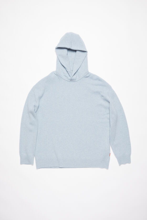 Acne Studios - Hoodie aus Woll-Kaschmir-Mix - Hellgrau meliert