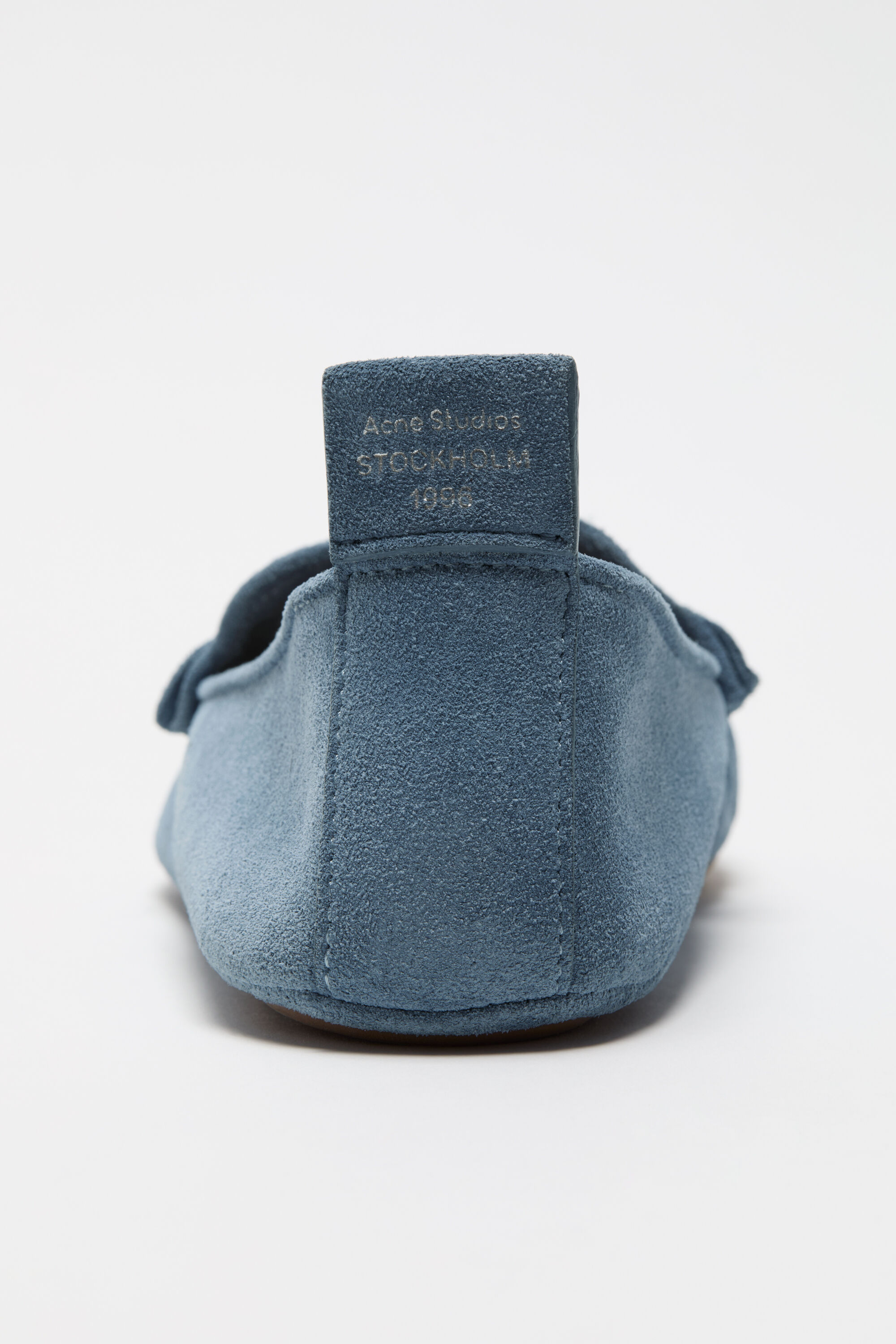 Acne Studios - Suede loafers - Denim blue